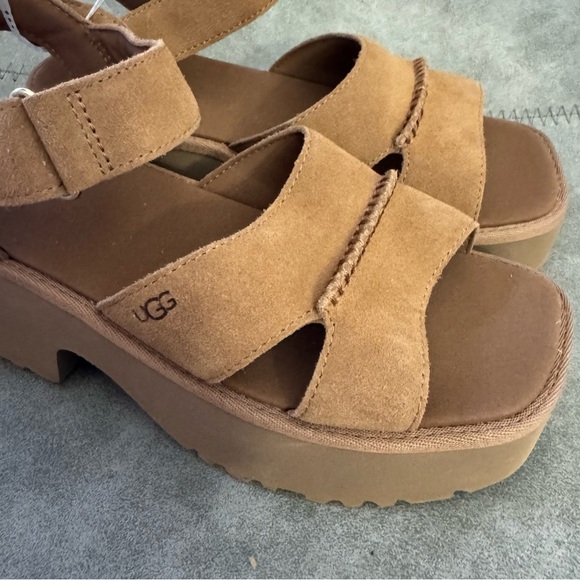 NWT UGG New Heights Ankle Strap Heels Sz 8 (no original box) - Picture 9 of 9